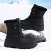 TUINANLE Womens Winter Warm Snow Boots Anti-Slip Faux Fur Lined Ankle Booties Shoes Comfortable Plush Lined Mid Calf Boot for Women