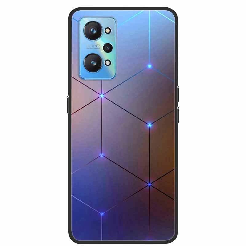 For Realme GT Neo 2 Case Silicone TPU Soft Cover Aesthetic Phone Case for Realme GT Neo2 Funda Realmi RMX3370 Shockproof Shell