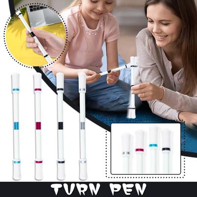 1PC Novelty Spinning Pen Rotating Gaming Ballpoint Pen For Kids Students Gift Toy Student Rotating Pressure Relief Pen