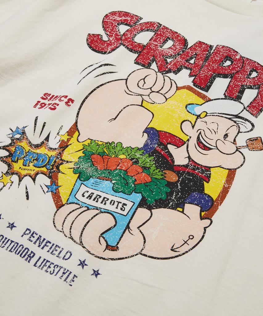 PENFIELD Vintage Series Scrappy Short Sleeve T-Shirt White_Fs2Kt47U