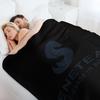 Beneteau Yachts Logo Fishing Boats Throw Blanket Warm Napping Blanket for Office Couch Bed