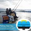 With Handle Fishing Tackle Box 3 Layers Hardware Storage Box Fishing Gear Box  Outdoor Sports