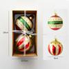 Fashion Plastic Christmas Ball Set Multicolor Suspensable Christmas Tree Balls Xmas Ball Party