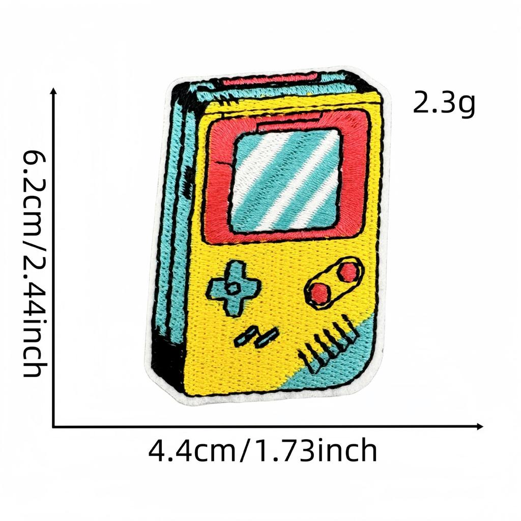 Retro Radio Telefon Aufnäher: Kreatives grenzüberschreitendes Graffiti-Design für Gepäck und Kleidung