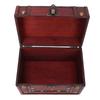 Wooden Jewelry Box Small Antique Multi Purpose Jewelry Storage Box for Gift Photo Collection