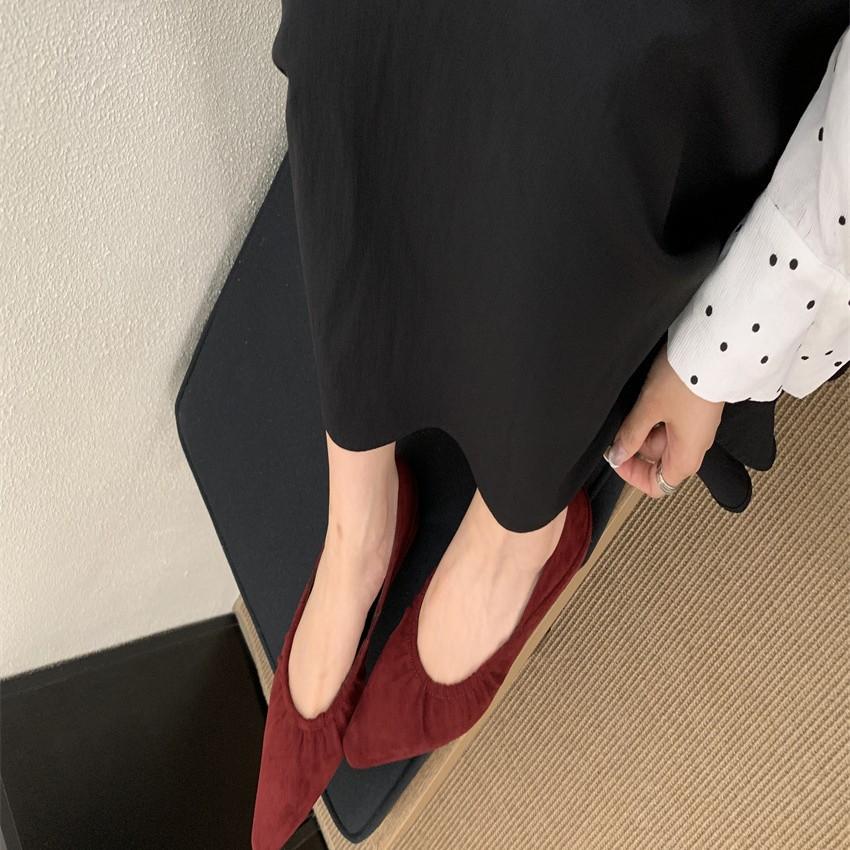 French pointed leopard print single shoes women's shallow mouth 2025 spring and summer new evening shoes leather one-word buckle high heels