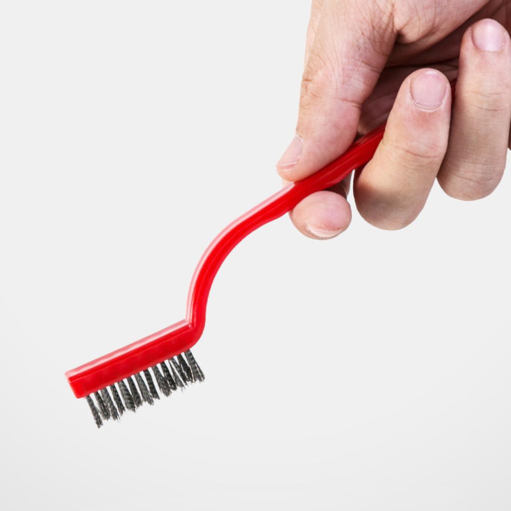 Kitchen Scrub Brush Efficient Cleansing Comfortable Grip Steel Wire Brush for Stove Range Hood