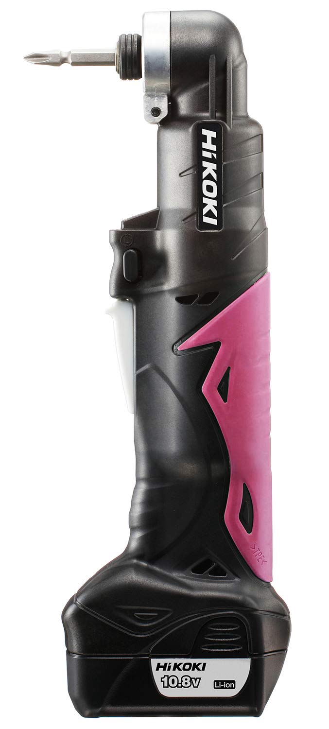 

HiKOKI Cordless Corner Impact and Case 10.8V Driver, Rechargeable, 1.5Ah Lithium-Ion Battery, Charger, Included, WH10DCL(LCSK) розовый