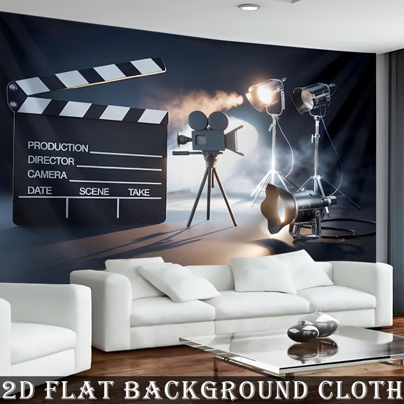 VIKAMA Director Board Maker Téma Dekorace Tapiserie Filmový nadšenec Místnost Retro průmyslový styl Rekvizity Podkladová látka