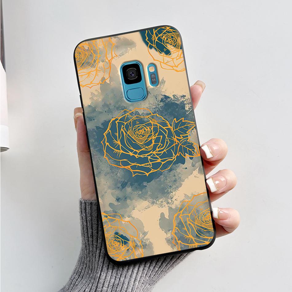 Case For Samsung Galaxy S9 S 9 Plus Phone Cover Cute Cat Cartoon Bear Frog Soft TPU Coque For Samsung S9 Bumper S9+ S9PLUS Funda