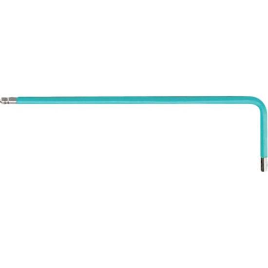 PB Swiss Tools Rainbow Wrench with Ball Light Blue 212-1.5LG Head,
