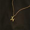 Collana Ciondolo Cane Palloncino Poodle Carino Acciaio Inossidabile Dolce Divertente Fascino Catena Clavicola Unico Regalo di Compleanno per Ragazza Gioielli