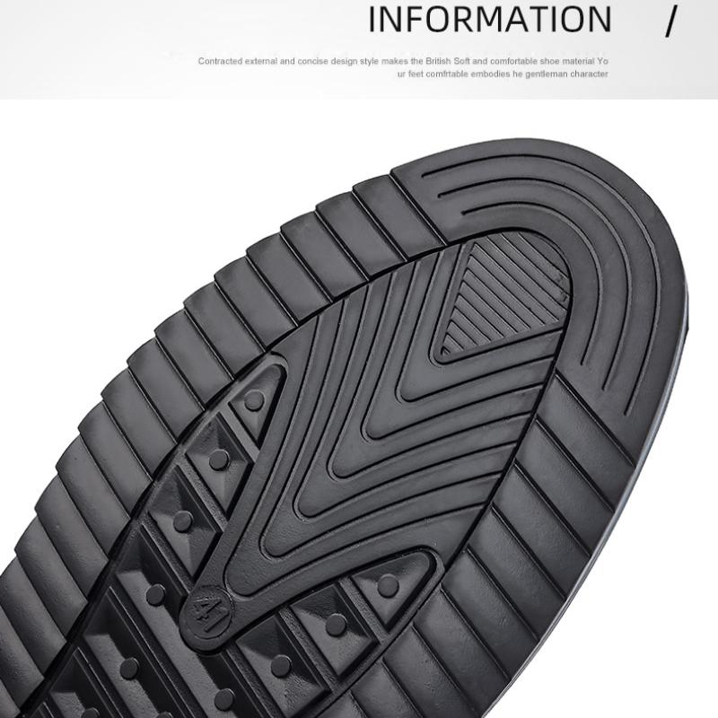 Brand Men's Casual Shoes Fashion Classic Men's Pu Leather Shoes Hot Sale Breathable Business Lace-Up Men Shoes Plus Size 38-50