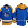2026 Rugby Fleece Hoodie Warriors 30 Embroidered Jersey Winter Warm Team Sportswear