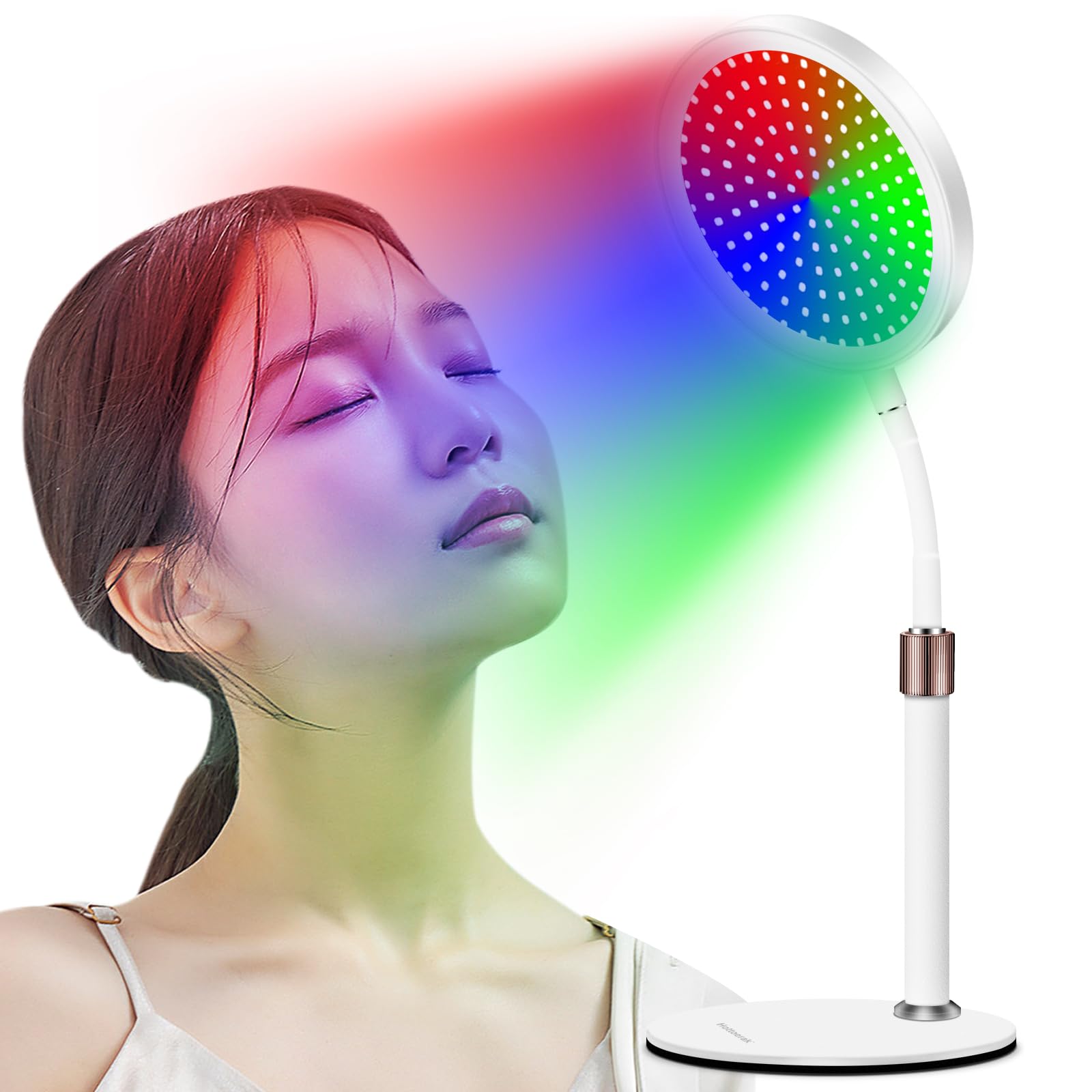 

Светодиодная подставка Creatrek с красным светодиодом для и домашнего использования 7-цветное освещение лица, шеи, рук,