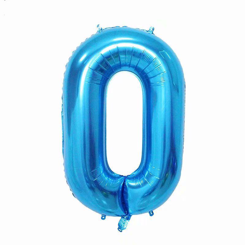 40-Inch Blue Number Balloon for First Birthday Party Decoration