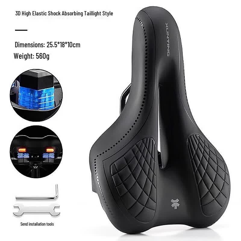 Xunting Wide & Soft Bicycle Saddle