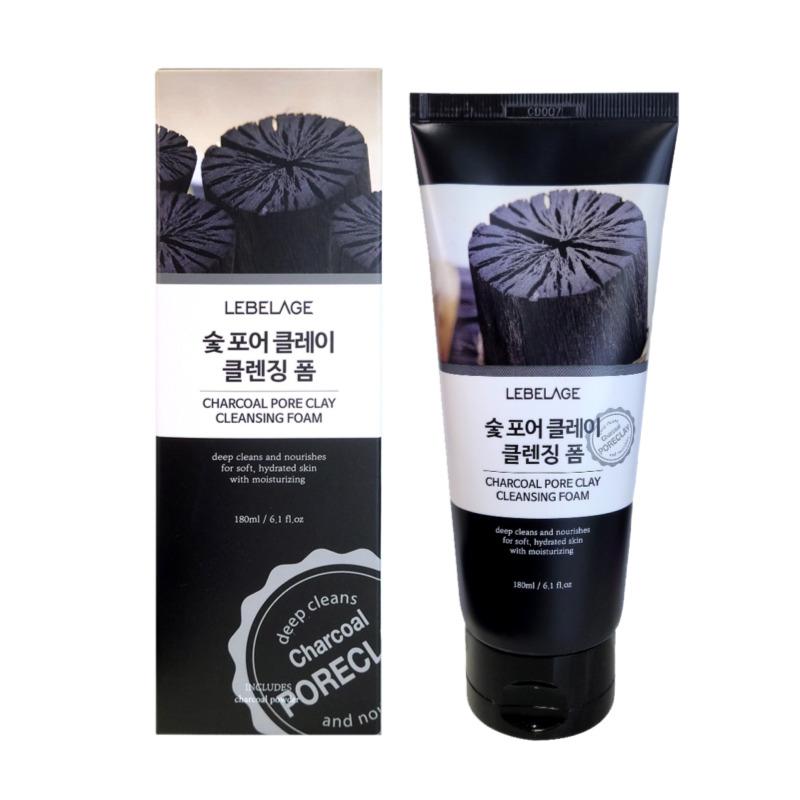 

Lebelage Charcoal Pore Clay Cleansing Foam 180ml