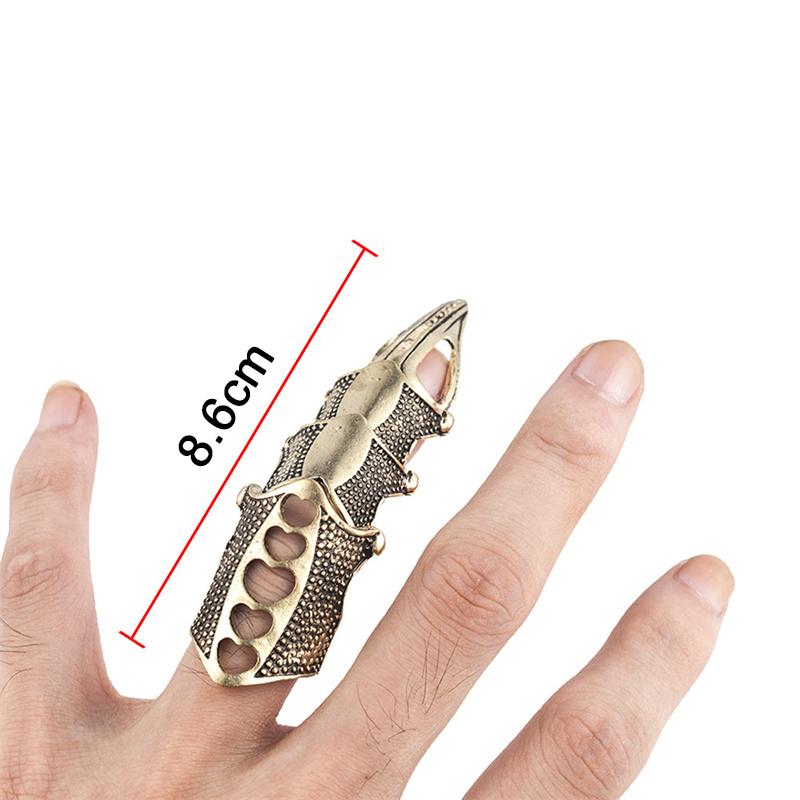 Retro Women's Knuckle Rings Steampunk Bijoux Vintage Claw Rings Anel Anillos Party Ring Personality bague femme anillos mujer
