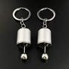 2Pcs Creative Manual Gear Fingertip Decompression Keyring Push Toy Decompression Gear Keychain Versatile High Value Pendant