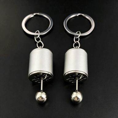 2Pcs Creative Manual Gear Fingertip Decompression Keyring Push Toy Decompression Gear Keychain Versatile High Value Pendant