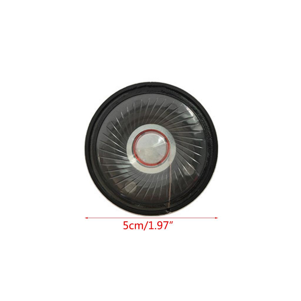 50mm Měnič pro Sluchátka Hifi Reproduktorová Jednotka 112db 32ohm Sluchátko DIY Reproduktor Náhradní Díly Neodymový Vysoká Kvalita