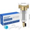 Split-Mouth Water Filters Front Purifier Copper Lead Pre-Filter Backwash Remove Rust Contaminant Sediment Pipe