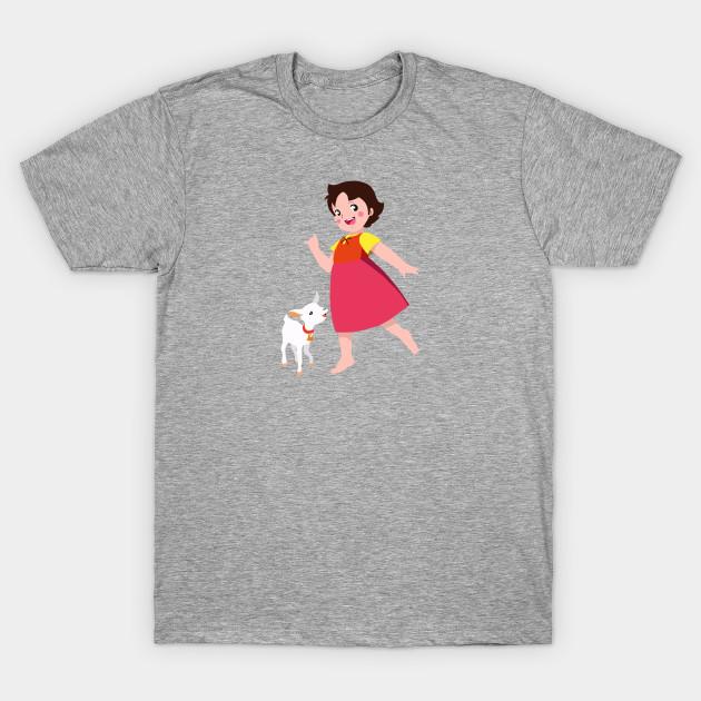 

Women T Womens Graphic Heidi Cartoon Print Short Sleeve Summer Casual Top Tshirt Female S сірий колір