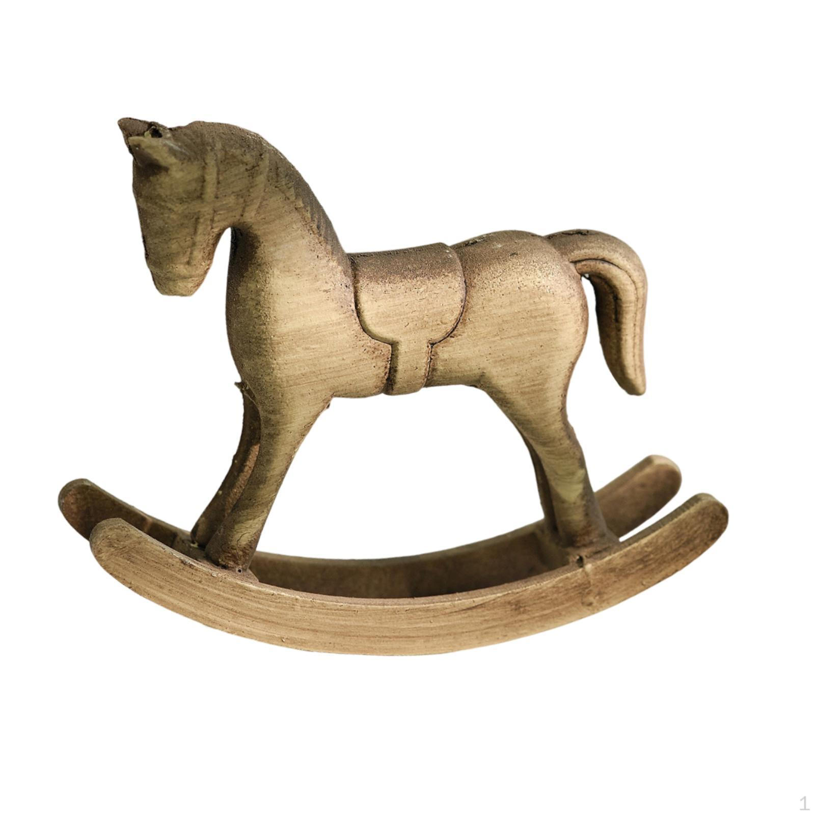 

Rocking Sculpture Art Crafting Decorative Statue Stylish Figurine Ornament for Gift Tabletop Table