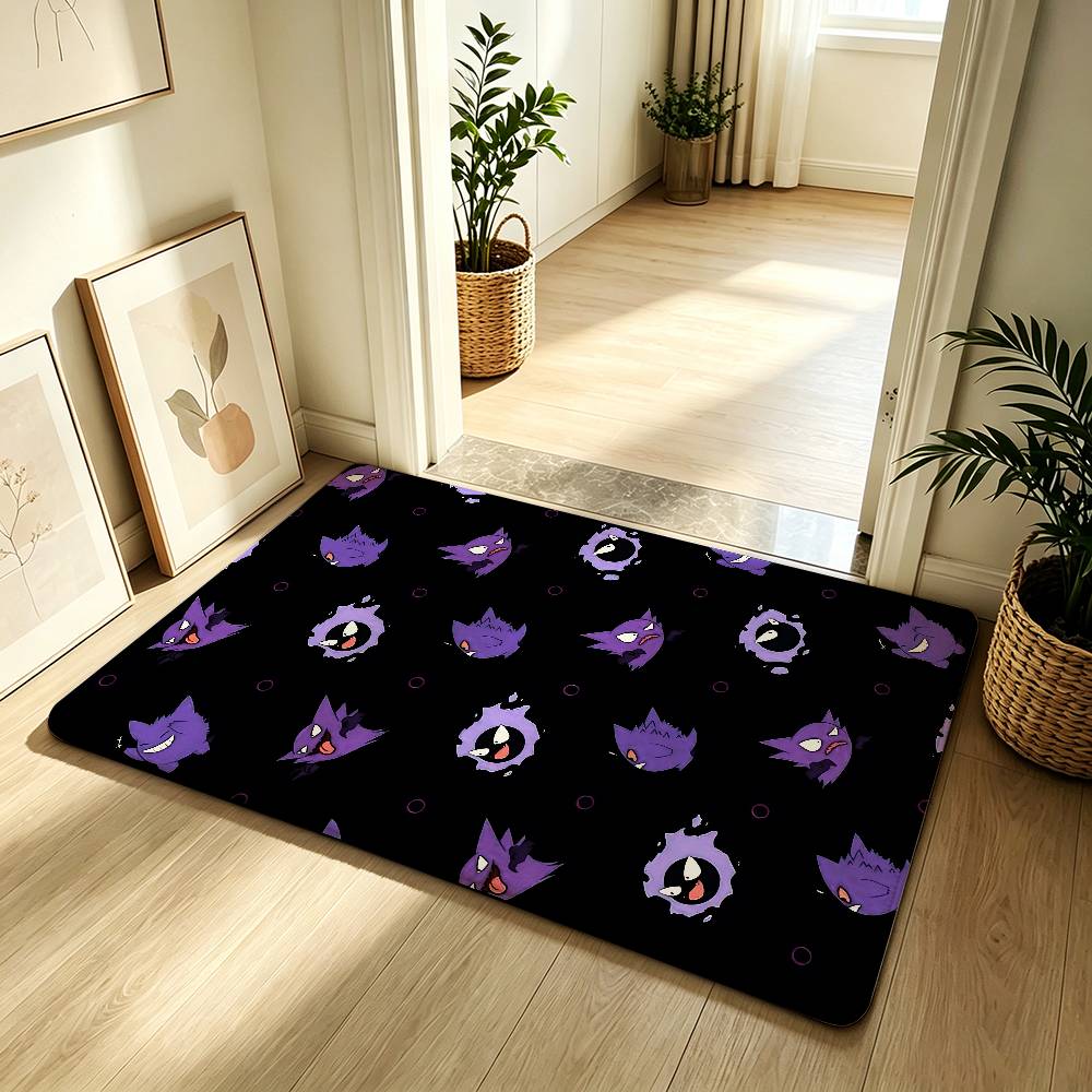 Anime Cute G-GengarS Carpet Bathroom Anti-slip Mat Door Mat Home Decoration Mat Entrance Door Mat Scratch-resistant Door Mat