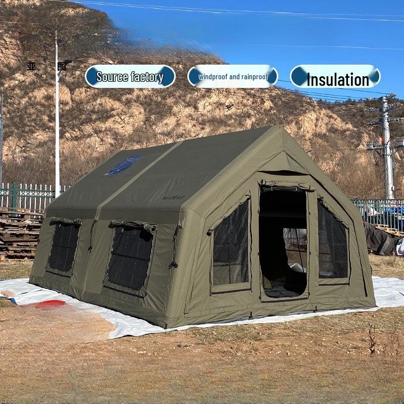 ZISIZ Outdoor Inflatable Camping Tent