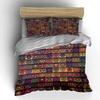 Colorful Geometric Pattern Bedding Set Bedding set (1 duvet cover, 2 pillowcases, duvet not included)