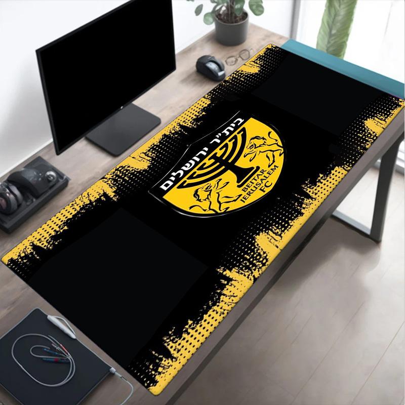 Jerusalem Fc Logo Design Mouse Pad Mouse Pad, Gaming Mouse Pad, Keyboard Pad, Desk Decor for Computer Notebook Fan Gift Birthday Gift