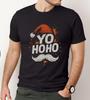 YO HO HO Graffiti Christmas Tee: Bella + Canvas Unisex Shirt