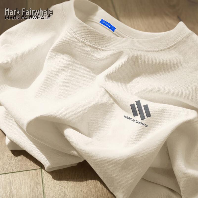 

Mark Fairwhale Men s Loose Fit Heavyweight Long Sleeve T-Shirt M