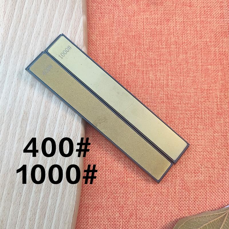 4ks Titanem pokovený Diamantový ostřič nožů Úhel Ostřící kámen Kámen na ostření nožů Diamantový brousek Brusný kámen Nástroj