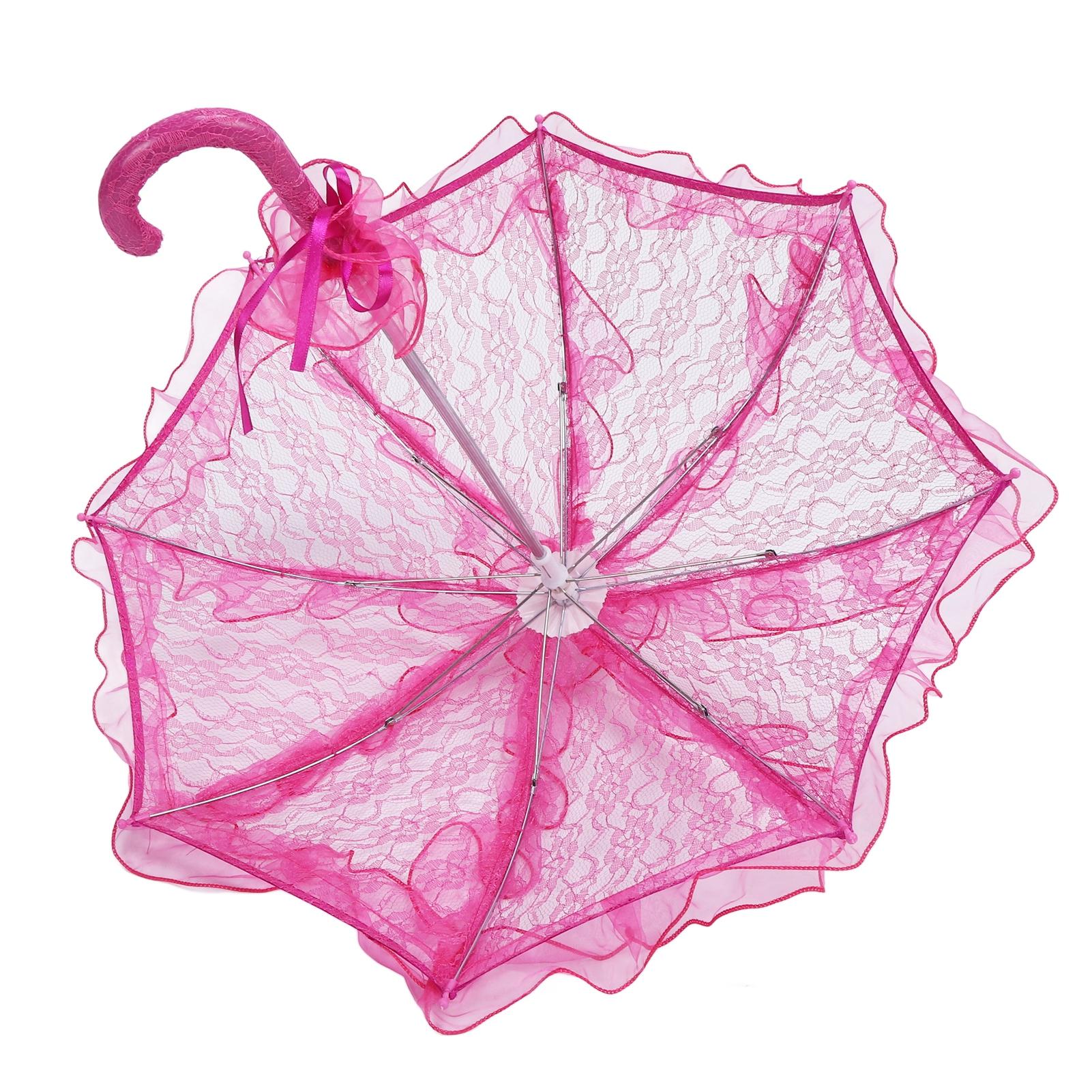 

Кружевной зонтик-зонтик ручной работы свадебный кружевной зонтик элегантный декоративный кружевной зонтик розы красного