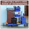 Large Capacity Cleaning Cart Bag Heavy Duty Canvas For Hotel Office Restaurant Janitorial Use Replacement Trolley Bag Utility