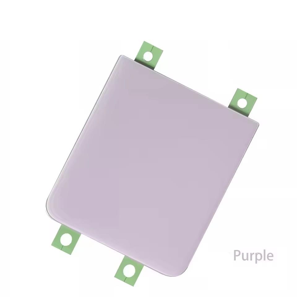 Glas-Akkuabdeckung für Samsung Galaxy Z Flip 5 5G F731 Rückseitige Gehäuseabdeckung Ersatz