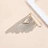 Exaggerated Multi Layer Chain Tassel Brooch for Women Men Punk Metal Heart Tassel Brooches Suit Jeans Jewelry Accessories
