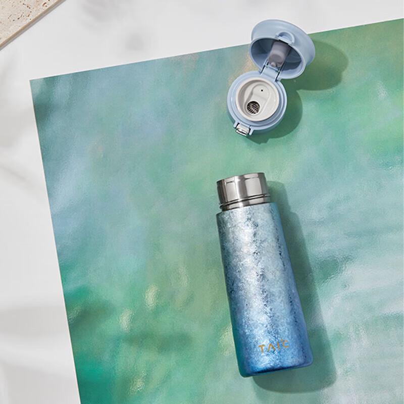 TAIC Jingcai Titanium Pop-up Lid Thermos