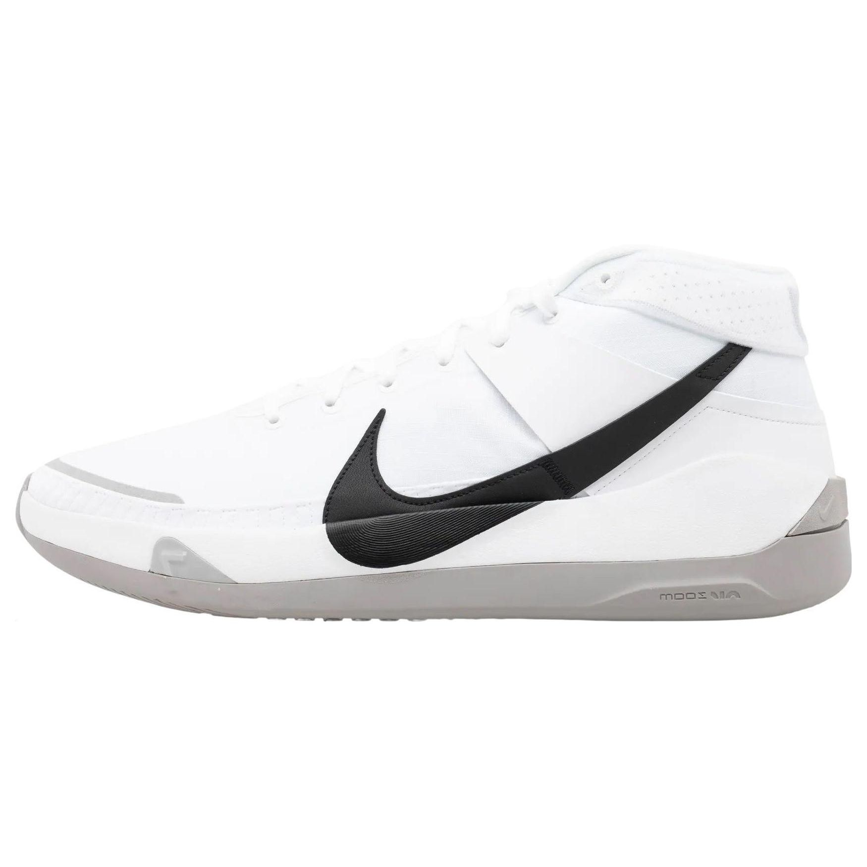 

Мужские кроссовки Nike KD 13 TB White Black Flat-Silver CW4115-102