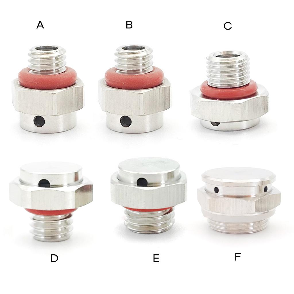 M8 M10 M12 M25 Rørgjenge Hydraulisk lufteventil i rustfritt stål Trykkavlastningslufteplugg