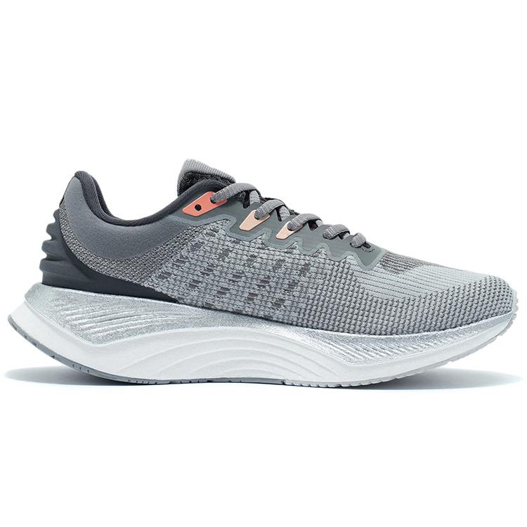 New LiNing YueYing Abrasion Resistant Breathable Low Top Running Shoes Frost Gray ARHR145-4