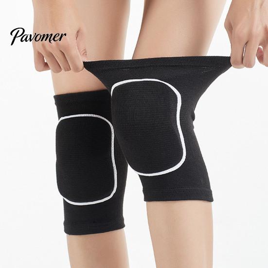 Men Women Knee Brace 2Pcs Sports Pads with EVA Foam, Breathable Anti-Collision Protector, Ergonomic Guard for Dance Volleyball Football Yoga