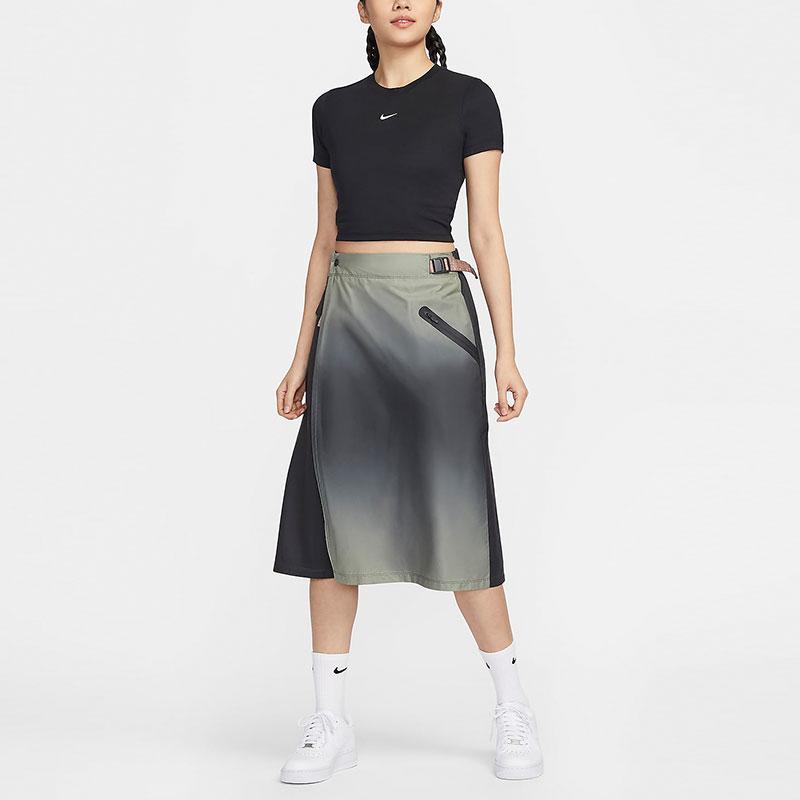 Nike Falda Midi de Cargo Tejida con Degradado para Mujer HF0815-070
