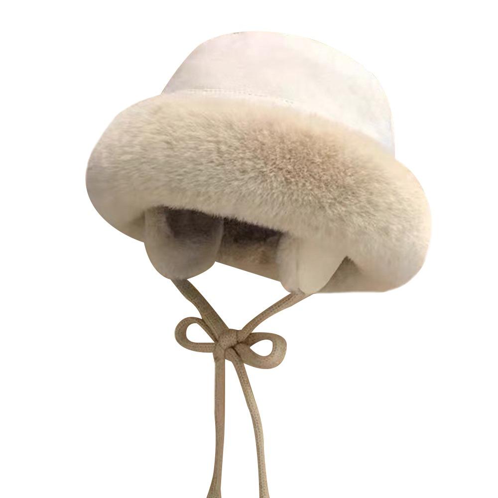 Thick Bomber Hat Windproof Ski Russian Cap Outdoors Ushanka Fur Hat  for Men Women