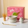 Matcha Set Matcha Whisk Set, Ceramic Matcha Set 7 Pcs Matcha Kit for Matcha Lovers (Cherry Blossom Pattern) Matcha kit