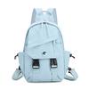 Sac à dos multifonctionnel pour femme Grande capacité Sac bandoulière poitrine pour extérieur et trajet