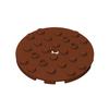 MOC 10PCS 11213 Round 6x6 Featuring Holes Construction Bricks Plate Board Base Blocks Particle Puzzle DO IT YOURSELF Playthings Kids Birthday Gifts
